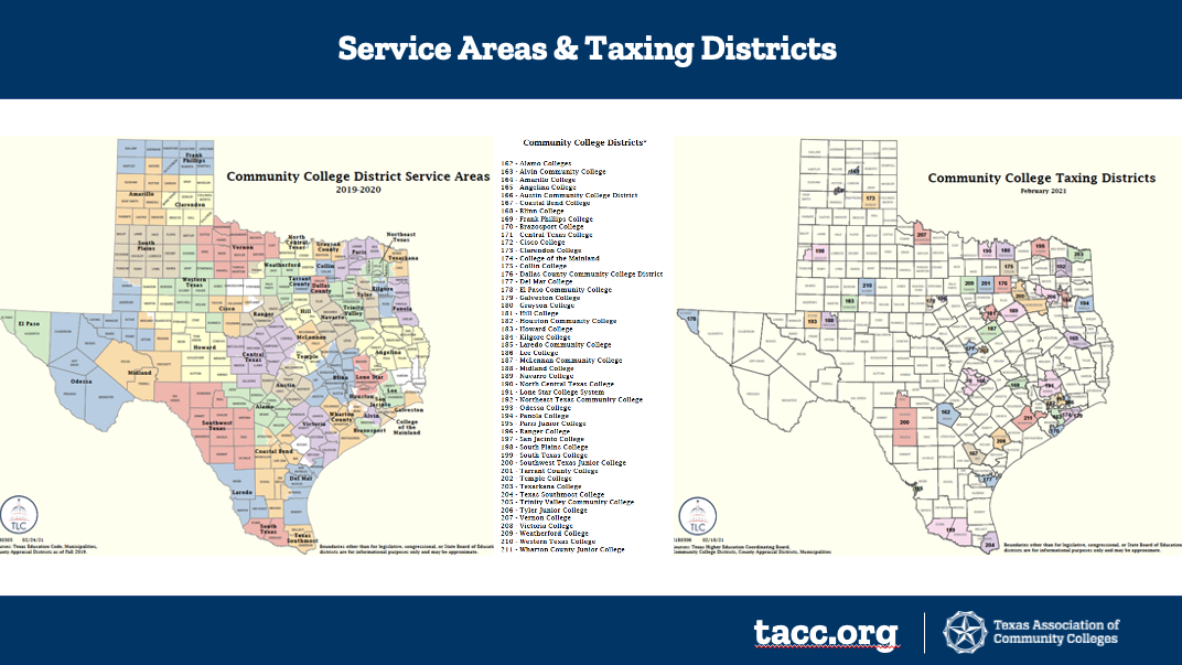 Service Areas & Taxing Districts 