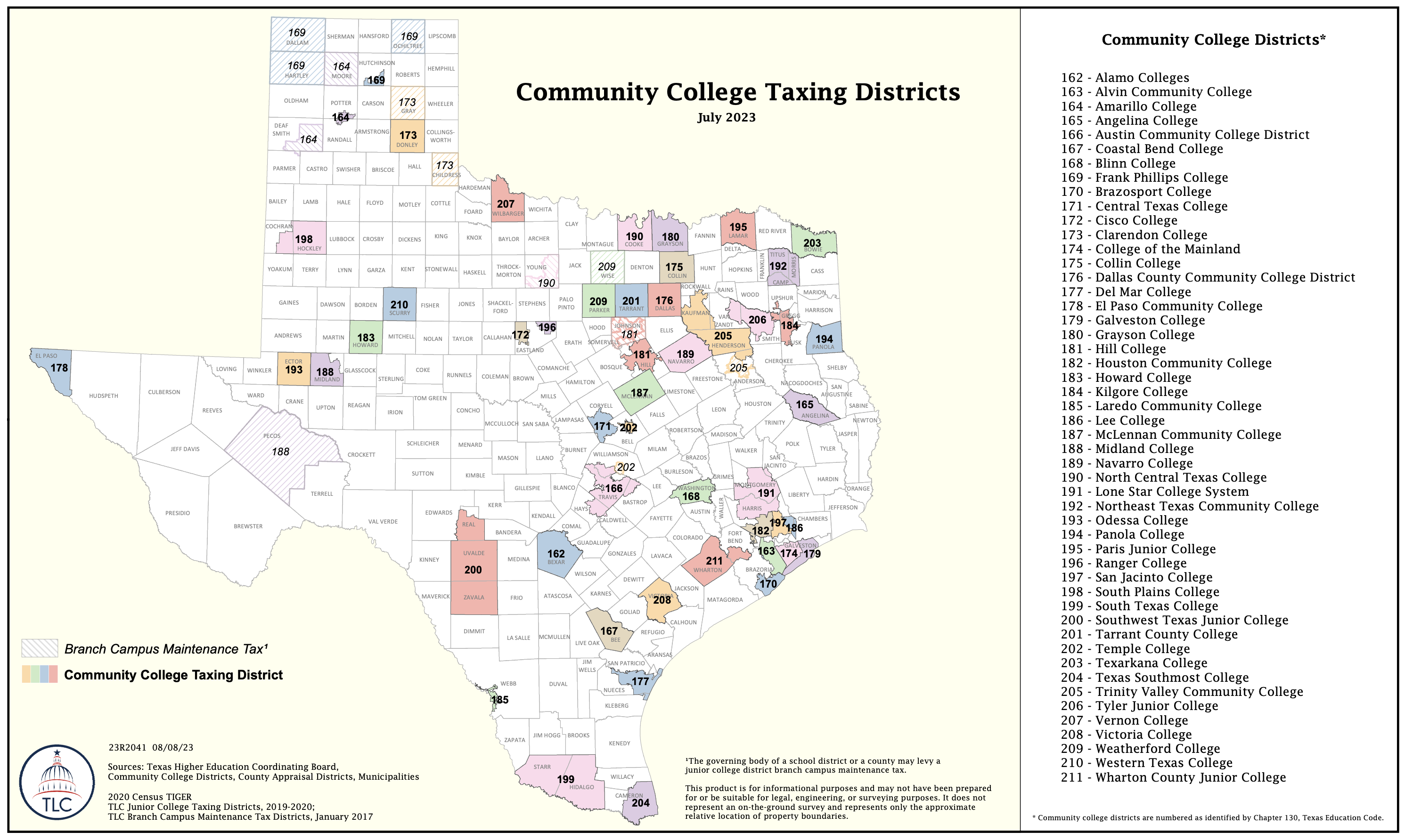 CC Taxing Districts 2024