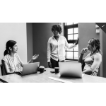 Photo of people talking